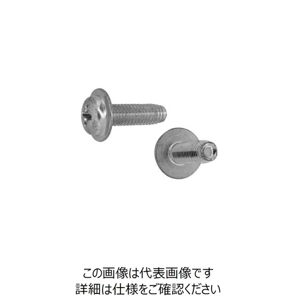 ファスニング J BC 鉄 （+）Sタイト ナベワッシャーヘッド 2 X 5 3000000W0020005010 1箱（15000個）（直送品） 24,451円