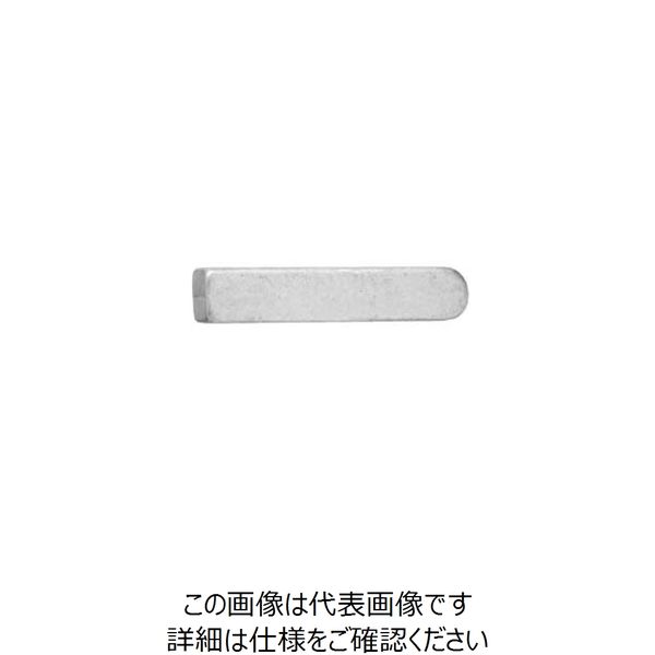 ファスニング J シンJIS S45C 片丸キー 12X8X45 D000K0020120045000 1箱（25個）（直送品）