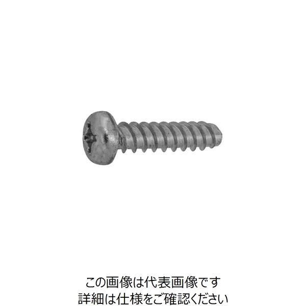 ファスニング J BC 鉄 （+）Pタイト ナベ 2.6 X 18 300020000026018010 1箱（3000個）（直送品）