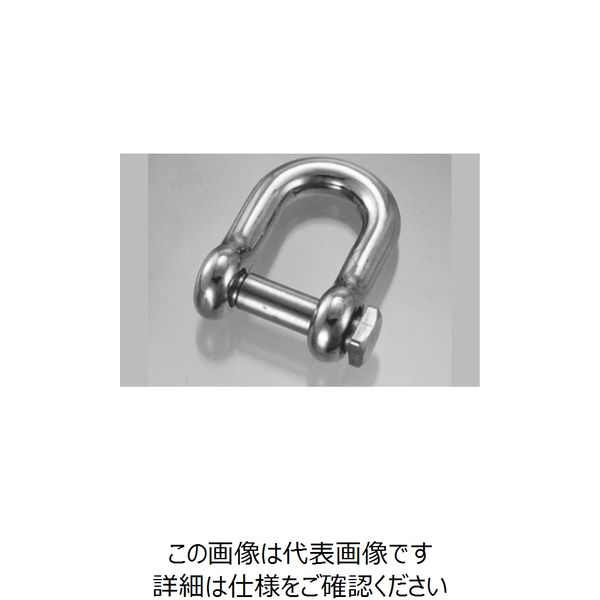 ファスニング J MM ステン カクアタマシャックル（W5/8 QS-16 Q002QS000160000000 1箱（5個）（直送品）ファスニング J MM ステン カクアタマシャックル QS