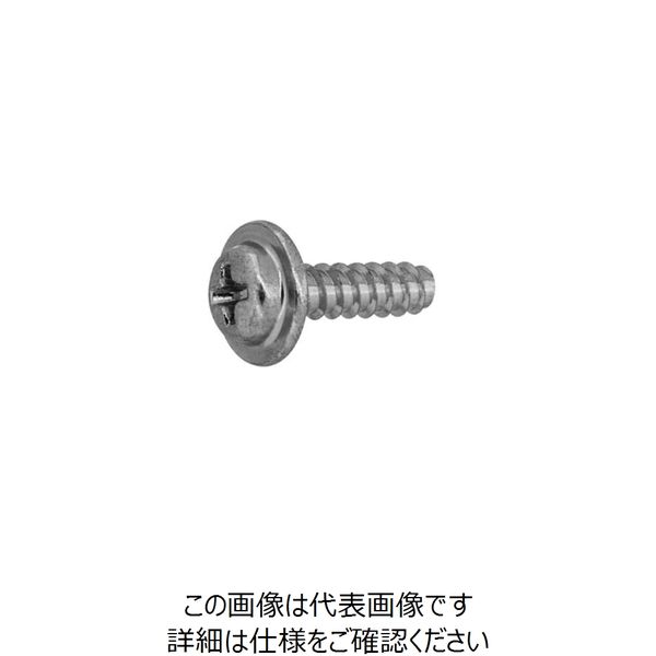 ファスニング J クローム 鉄 （+）Bタイト ナベワッシャーヘッド 2 X 6 3000100W0020006006（直送品） 28,803円