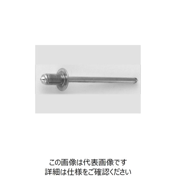 アルミー鉄 ピアスブラインドリベット 標準タイプ S(ASBS45 50001S000040005000 1箱(1200個)（直送品）