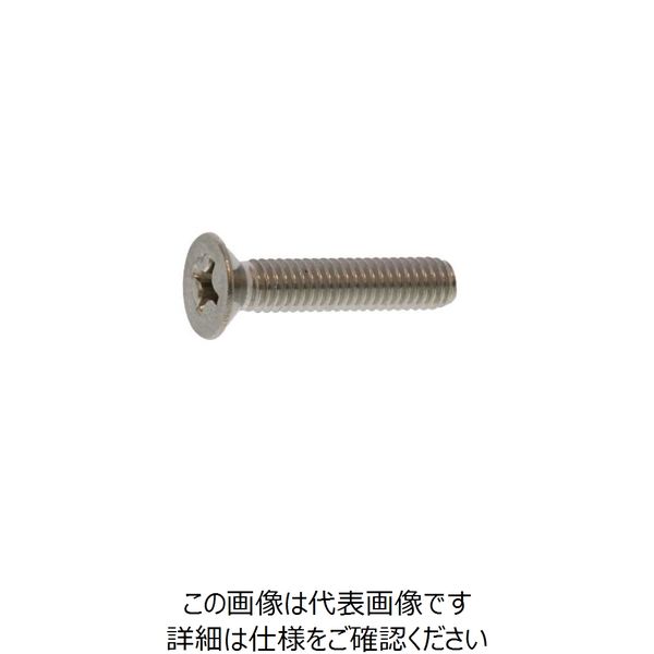 鉄 ( )皿小ねじ(全ねじ) M3x6 ニッケル - ネジ・釘・金属素材