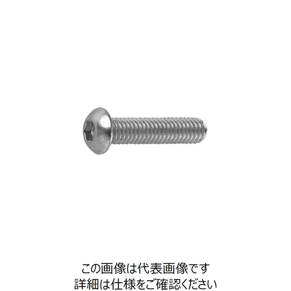 クロメート 鋼 六角穴付きボタンボルト （ボタンキャップスクリュー）（JIS-B1174） 3 X 5（直送品）