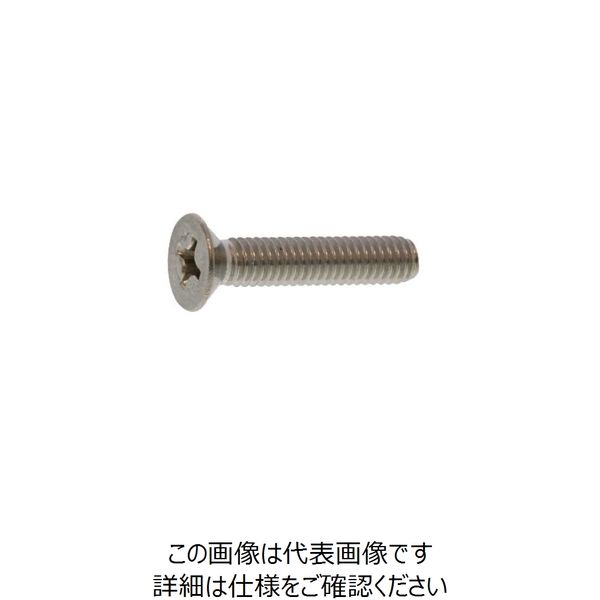 ファスニング J クロニッケル 黄銅(+)皿小ねじ 4 X 5 000100010040005021 1箱(3000個)（直送品） 28,362円