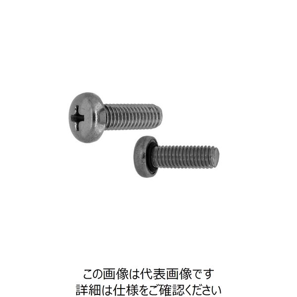 ファスニング J ステンレス（+）シールビス（ナベ） 6 X 12 0002D0000060012000 1箱（1000個）（直送品） 55,997円