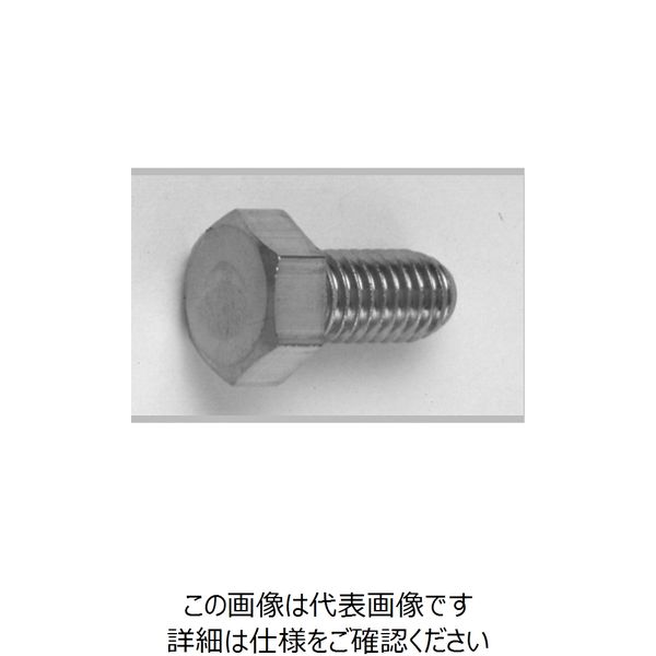 ファスニング J 鉄 六角ボルト（全ねじ）（ウィット） 1/4X65 B00000028020065000 1箱（200個）（直送品）