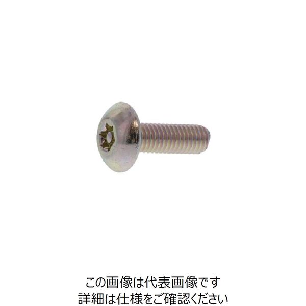 ファスニング J ユニクロ 鉄 TRXタンパープルーフ トラス小ねじ 2.6 X 6 0000T1030026006001（直送品）