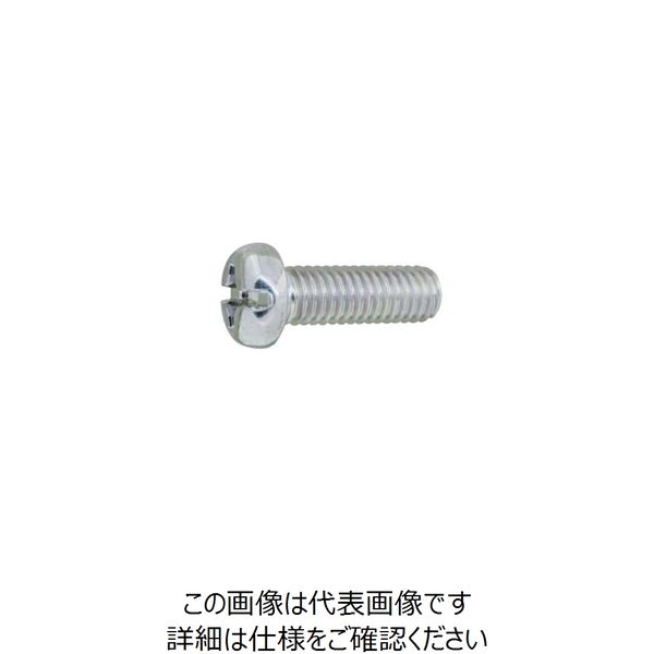 ファスニング J クローム 鉄（+）（ー）ナベ小ねじ 6 X 10 000002000060010006 1箱（600個）（直送品） 8,376円