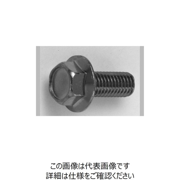 ファスニング J パーカー 鉄 フランジボルト（2種） 8X55（ゼン C00010000080055011 1箱（80個）（直送品）