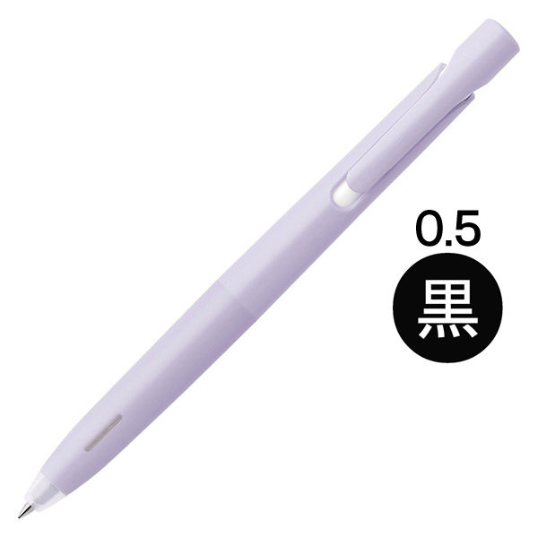 油性ボールペン bLen（ブレン） 0.5mm パープル軸 黒インク BAS88-PU