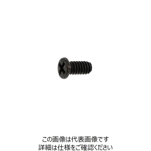ファスニング J アロック 鉄（+）0番1種 ナベ小ねじ 2.5 X 4.0 4000010000250040R5 1箱（5000個）（直送品）