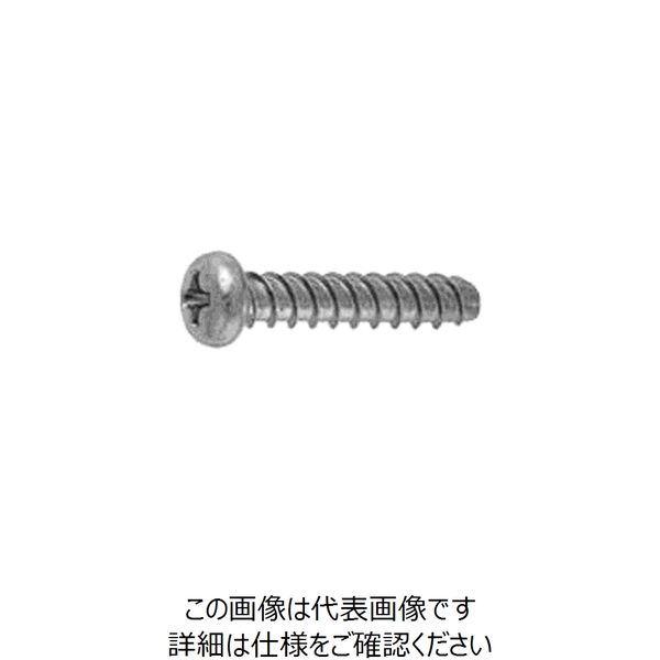 ファスニング J クローム 鉄（+）0番ー2種 Pタイプ ナベ 1.6 X 8.0 4000P2000016008006（直送品）