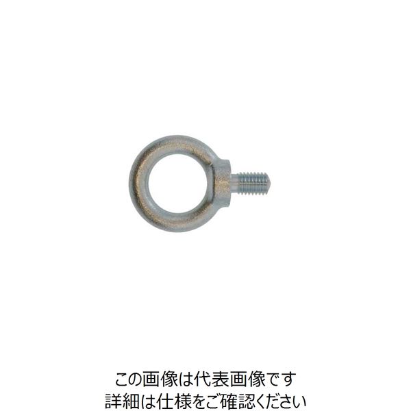 ファスニング J BK ステンレス アイボルト M12（L＝22 C00203500120000008 1箱（25個）（直送品）