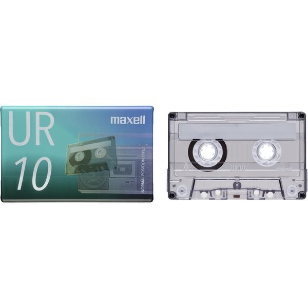 マクセル カセットテープ ノーマル10分5巻 UR-10N5P 1セット(10個入