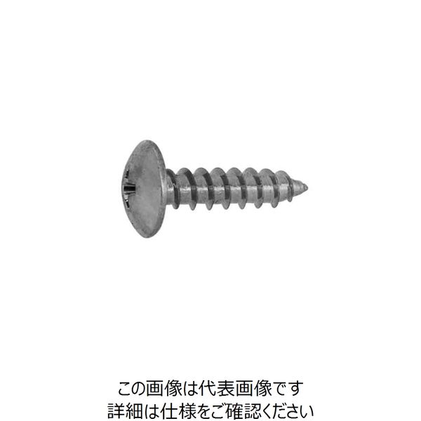 ファスニング J ブラック ステンレス（+）トラスタッピンねじ（1種 A形） 5 X 25 2002000300500250B0（直送品）