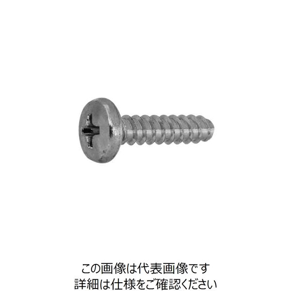 ファスニング J クロメート 鉄 （+）Bタイト バインド 2.6 X 10 300010040026010002 1箱（5000個）（直送品） 7,412円