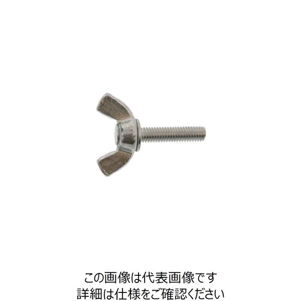 ファスニング J 3カーW 鉄 冷間蝶ボルト 6 X 30 C0000G100060030003 1箱（150個）（直送品）