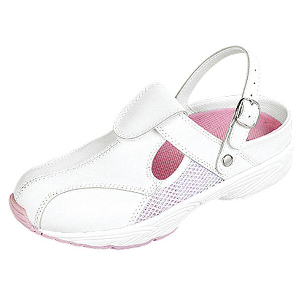 日本ヘルスシューズ ツーウェイナースクロッグ928ー3 ピンク LL 928-3 1足　ナースシューズ（直送品）