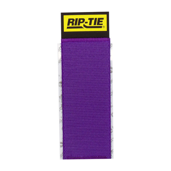 RIP-TIE（リップタイ） ケーブルキャッチ 50.8mmX127mm 5本入 紫 C-E5-005-V 1袋(5本)（直送品）