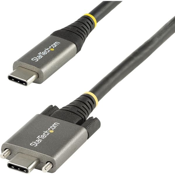 50cm サイドロック付きUSB-Cケーブル 10Gbps　USB31CCSLKV50CM　1個　StarTech.com（直送品）