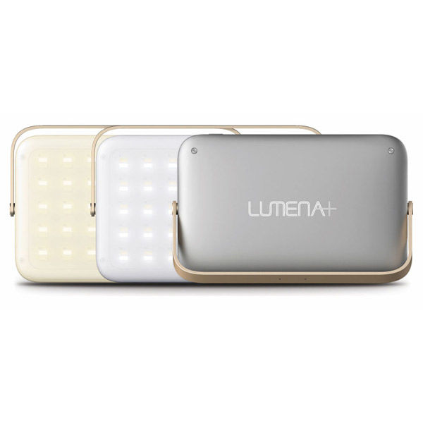 ＬＵＭＥＮＡ（ルーメナー） 充電式ＬＥＤランタン ＬＵＭＥＮＡ＋ ルーメナー プラス グレイ LUMENAGLY 1個（直送品）