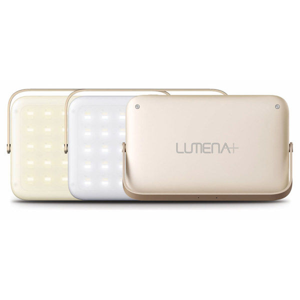 ＬＵＭＥＮＡ（ルーメナー） 充電式ＬＥＤランタン ＬＵＭＥＮＡ＋ ルーメナー プラス ゴールド LUMENAGOD 1個（直送品）