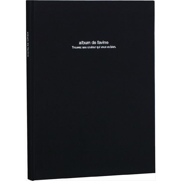 ナカバヤシ ドゥファビネ１００年アルバムブック式 Ａ４ノビ ブラック アH-A4PB-181-D 1冊（直送品）