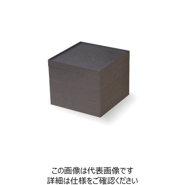 大黒工業 大黒 VーBOX 6.5寸 グレー(金ボール付)三段 31664 1個 237-1254（直送品）