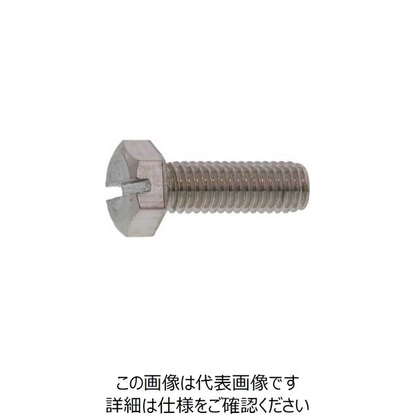 SUNCO ユニクロ (ー)六角ボルト 全ネジ 10X45 (100本入) B0-00-0050-0100-0450-01 1箱(100本)（直送品）