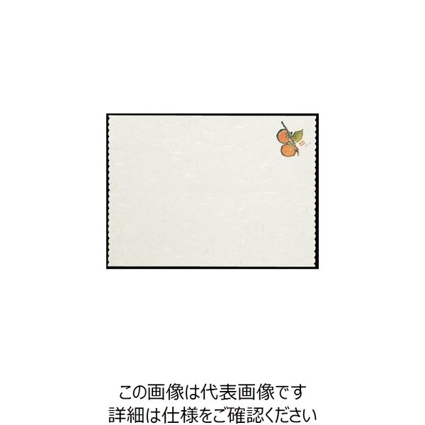 大黒工業 大黒 天ぷら敷紙四季 (柿) 215640 1組(1000枚) 236-3504（直送品）
