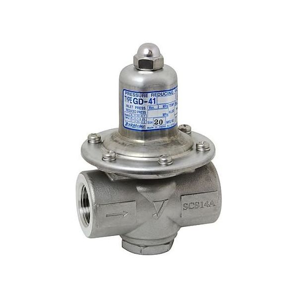 ヨシタケ 減圧弁(GDー41ー43) 0.34Mpa GD-41 C 15A 1個 60-6793-95（直送品）
