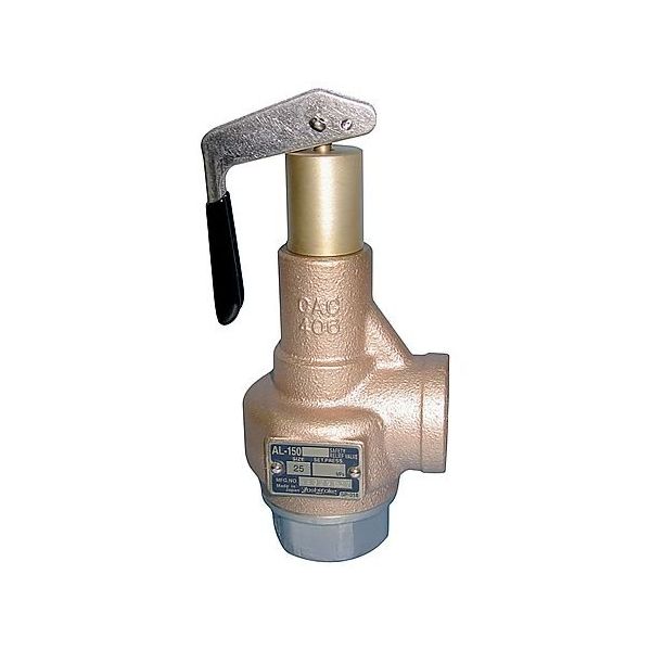 ヨシタケ 安全弁(ALー150L) 0.82Mpa AL-150L E 15A 1個 60-6832-15（直送品）