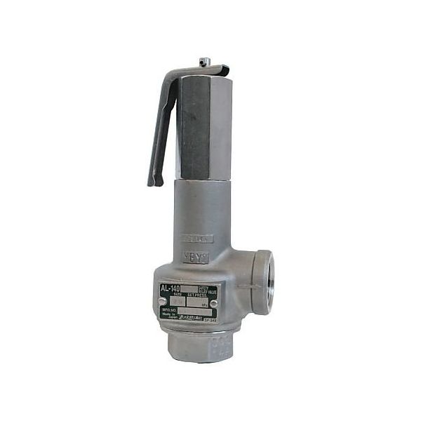 ヨシタケ 安全弁(ALー140ML) 0.08Mpa AL-140ML A 50A 1個 60-6923-84（直送品） 110,770円