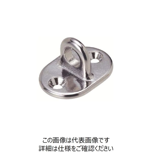 水本機械製作所 水本 ステンレス T型アイ 37mm×26mm B-2268 1個 849-0922（直送品）