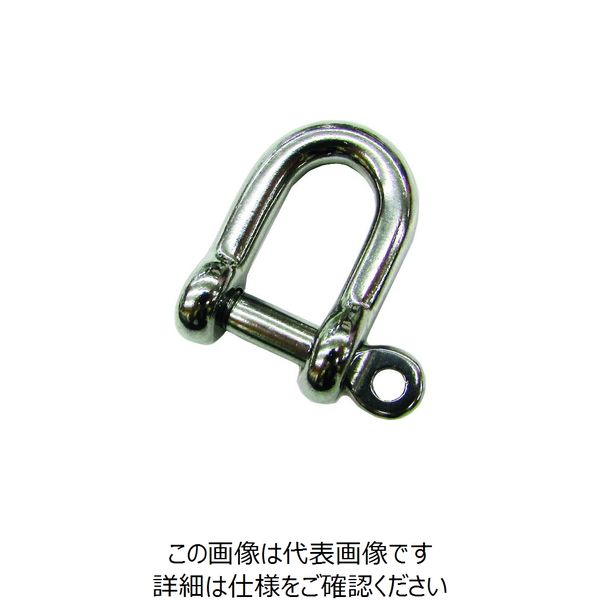 水本機械製作所 水本 ステンレス ネジシャックル SUS316 呼び6mm B-1259 1個 204-8732（直送品）