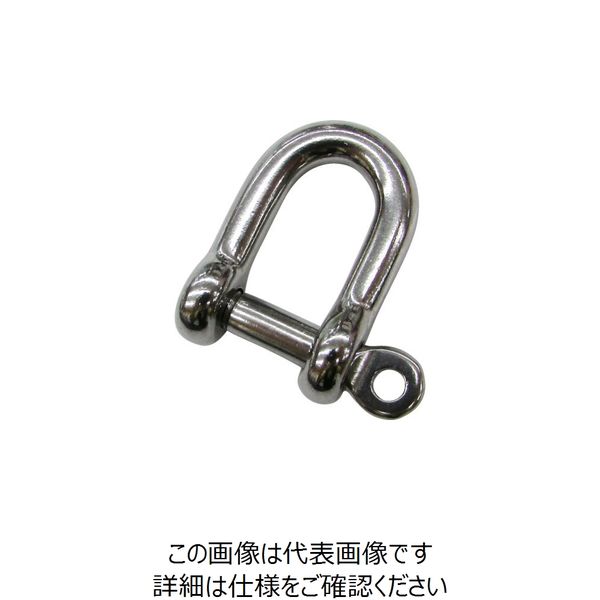 水本機械製作所 水本 ステンレス ネジシャックル 呼び6mm A-248 1個 776-5151（直送品）