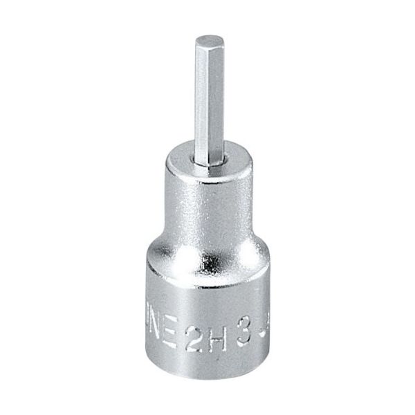 TONE ヘキサゴンソケット 2mm 差込角6.35mm 2H-02HP 1個 864-2100（直送品）
