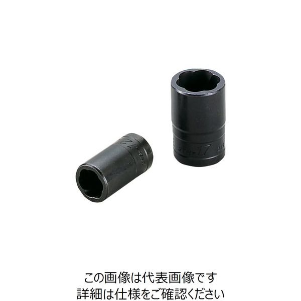 TONE トルネードソケット 12mm ハンガータイプ 3TR12HP 1個 864-2283（直送品）