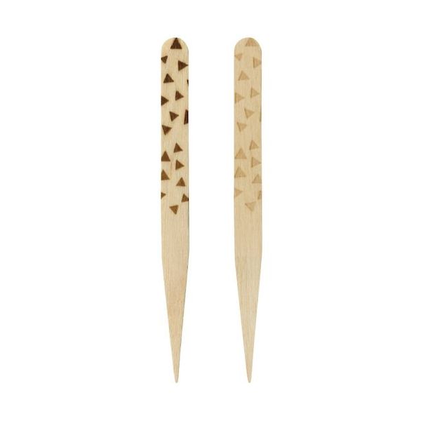 大黒工業 大黒 ピック 三角ドット 100本入 377309 1袋(100本) 237-4398（直送品）