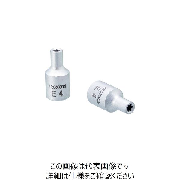 PROXーTECH PROXXON E型トルクスビットソケット 1/4 E4 83788 1個 239-4701（直送品）