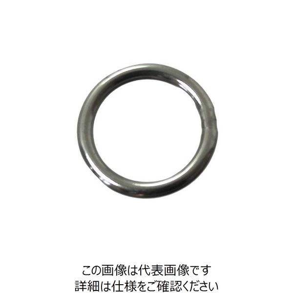 ニッサチェイン ステンレス溶接リング 3×20 B-1501 1セット(5個) 126-2948（直送品）