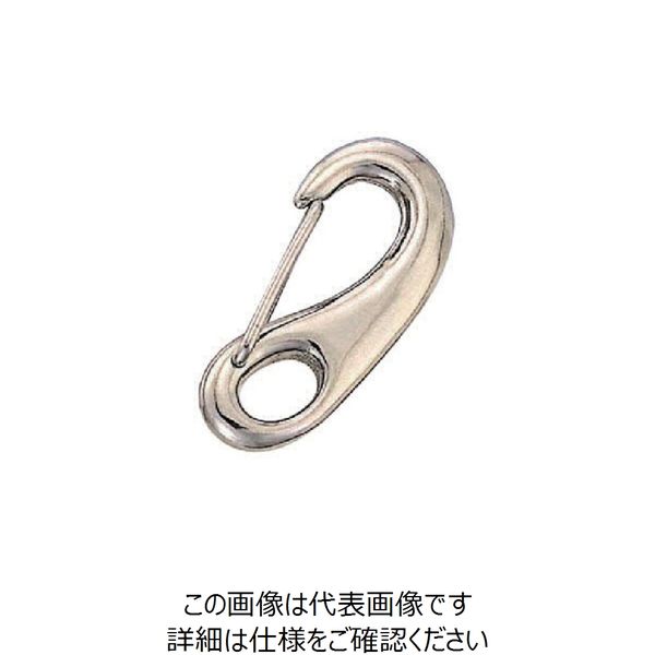 水本機械製作所 水本 ステンレス マガタマフック 長さ40mm B-1284 1個 849-0768（直送品）