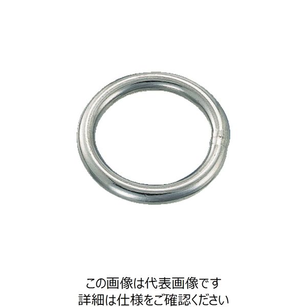 水本機械製作所 水本 ステンレス 丸リンク 線径2mm内径20mm B-1253 1個 849-0765（直送品）