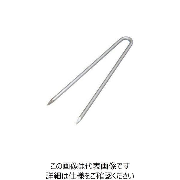 水本機械製作所 水本 ステンレス ロープ止め金具U型 全長150mm A-2121 1個 849-0498（直送品）