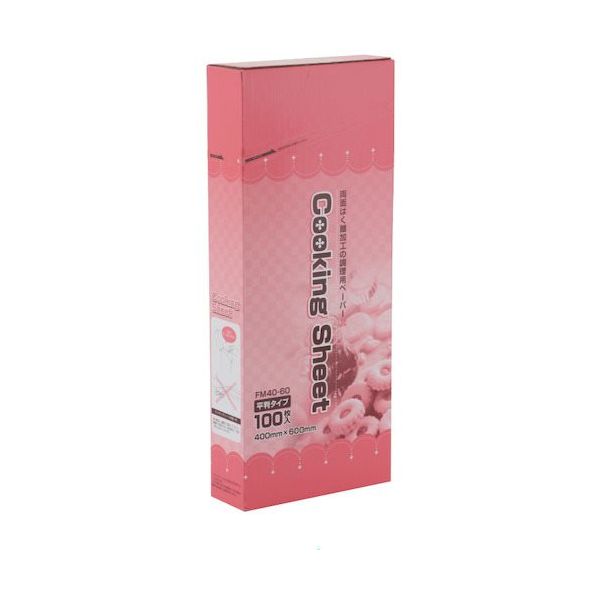 大黒工業 大黒 FMクッキングシート 平判 FM40ー60 100枚入 6403514 1組(100枚) 237-4396（直送品）