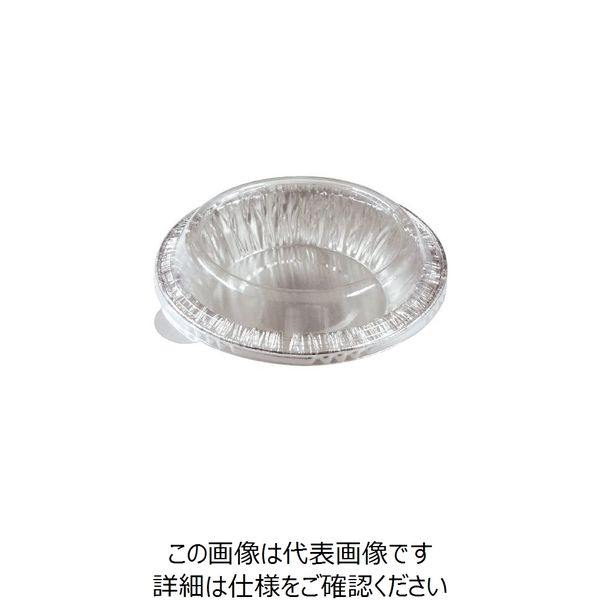 大黒工業 大黒 アルミ容器 No.3207ーP 10枚包装(蓋付 601452 1組(10枚) 235-5588（直送品）