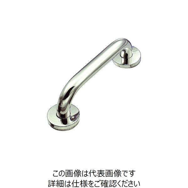 水本機械製作所 水本 ステンレス セーフティーバー(カバー付) 鏡面仕上げ 径19mm 長さ150mm B-1346 1個 162-9840（直送品）