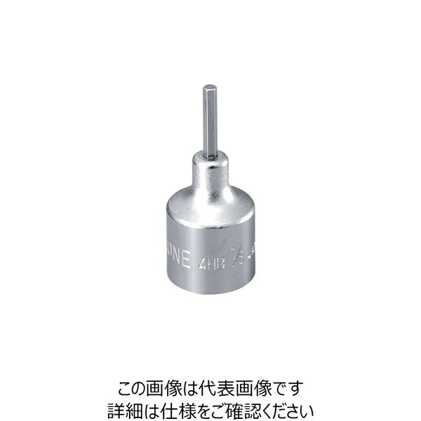 TONE ヘキサゴンソケット 差込角12.7mm 対辺寸法7/16インチ 4HB-14HP 1個 864-2402（直送品）
