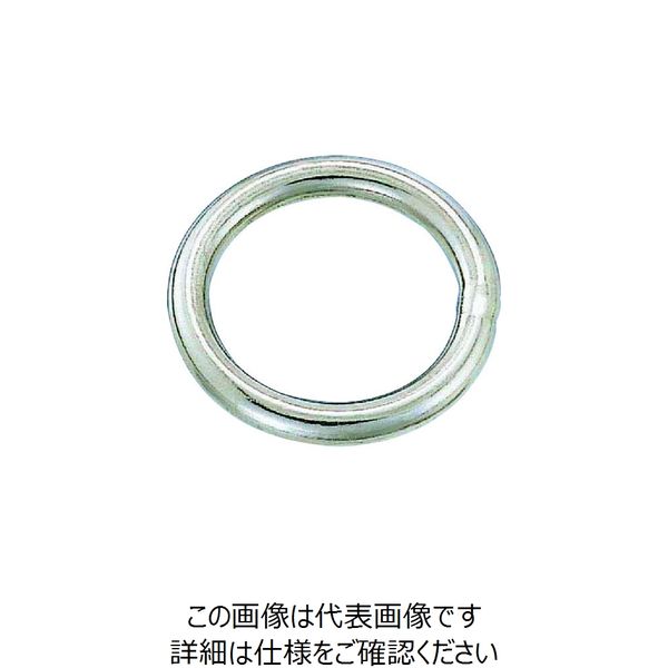 水本機械製作所 水本 ステンレス 丸リンク 線径6mm内径70mm B-2084 1個 204-5569（直送品）